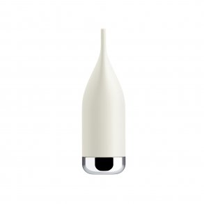 Alessi Pizzico Salt Castor Hvid