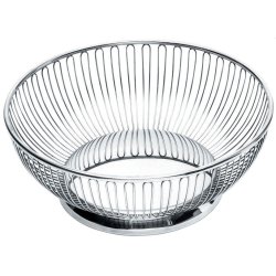 Alessi Rund Trdkurv - Blank Stl  20,5 cm