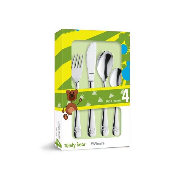 Amefa Bear Mirror 18/0 - 3-Pcs Barn I Show Box