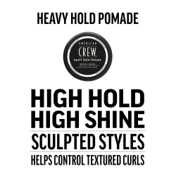 American Crew Pomade for Heavy Hold and Shine 85 gr
