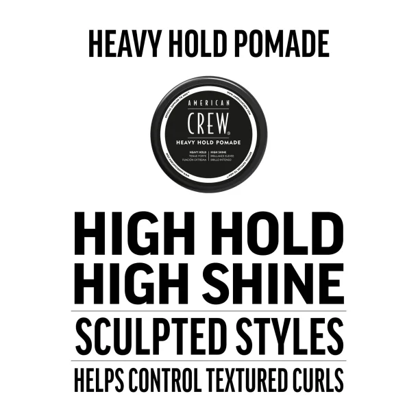 American Crew Pomade for Heavy Hold and Shine 85 gr