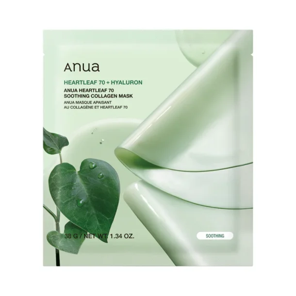 Anua Heartleaf 70 Soothing Collagen Mask Overnight