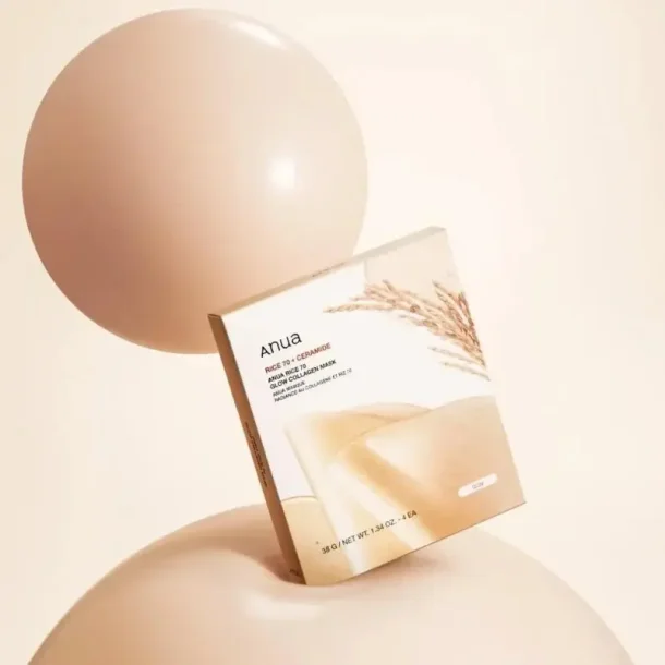 Anua Rice 70 Glow Collagen Mask Overnight