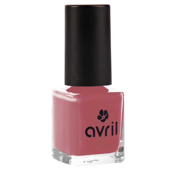 Avril - Neglelak Rose Patin&eacute; 69% Naturlige Ingredienser (7 ml)