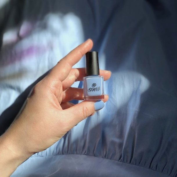 Avril - Neglelak Bleu Layette 77% Naturlige Ingredienser (7 ml)