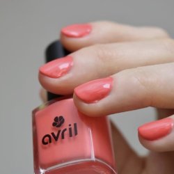 Avril - Neglelak Pamplemousse Rose 81% Naturlige Ingredienser (7 ml)