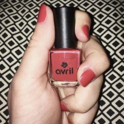 Avril Neglelak Rouge Retr 72% Naturlige Ingredienser (7 ml)