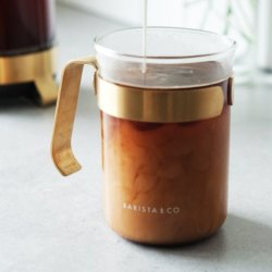 Barista &amp; Co Kaffekopper m/guldmetalring, st med 2 stk