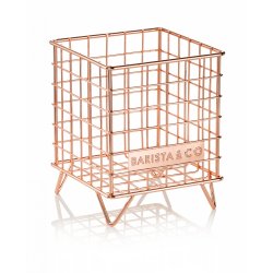 Barista &amp; Co Trdkurv til kapselopbevaring kobber