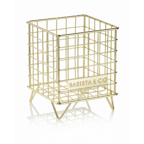 Barista &amp; Co Wire korg fr kapslingslagring guld