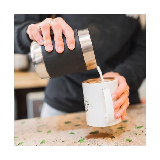 Barista &amp; Co Shorty Rustfrit Stl Professionel Mlkekande - 600 ml