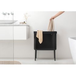Brabantia BO Vasketjskurv 60 Liter Sort