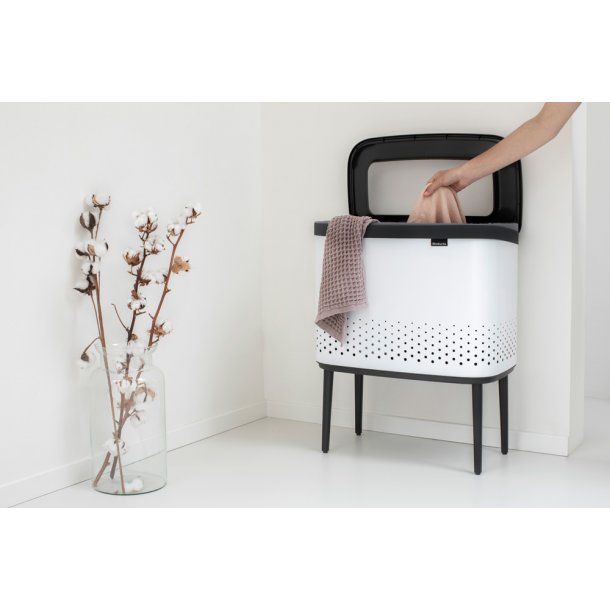 Brabantia BO Vasketjskurv 60 Liter Hvid