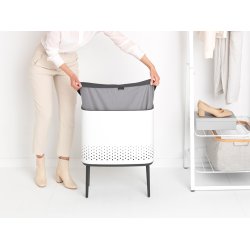 Brabantia BO Vasketjskurv 60 Liter Hvid