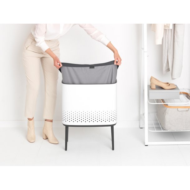 Brabantia BO Vasketjskurv 60 Liter Hvid
