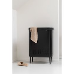 Brabantia BO Vasketjskurv 2 x 45 Liter Sort