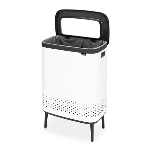 Brabantia BO Vasketjskurv 2 x 45 Liter Hvid