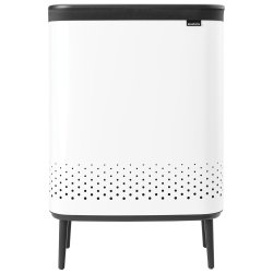 Brabantia BO Vasketjskurv 2 x 45 Liter Hvid