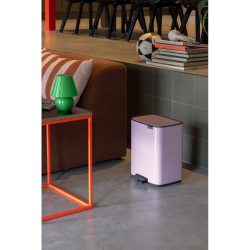 Brabantia Bo Pedalspand 12 liter - Lilac Pink