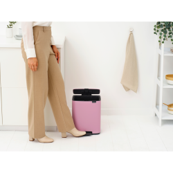 Brabantia Bo Pedalspand 12 liter - Lilac Pink