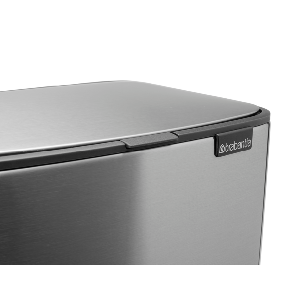 Brabantia Bo pedalspand 12 ltr. - Matt Steel Fingerprint Proof