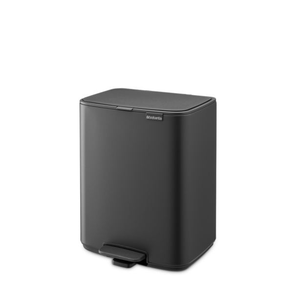 Brabantia Bo pedalspand 12 ltr. - Mineral Infinite Grey