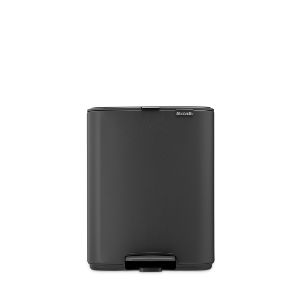Brabantia Bo pedalspand 12 ltr. - Mineral Infinite Grey