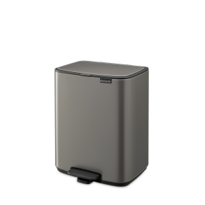 Brabantia Bo Pedalspand 12 liter - Soft Platinum