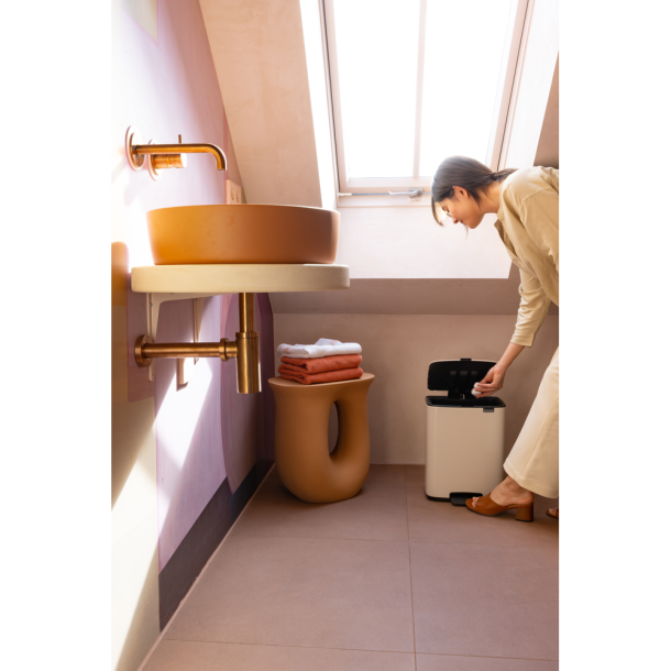 Brabantia Bo Pedalspand 12 liter - Soft Beige