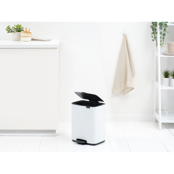 Brabantia Bo pedalspand 12 ltr. - White