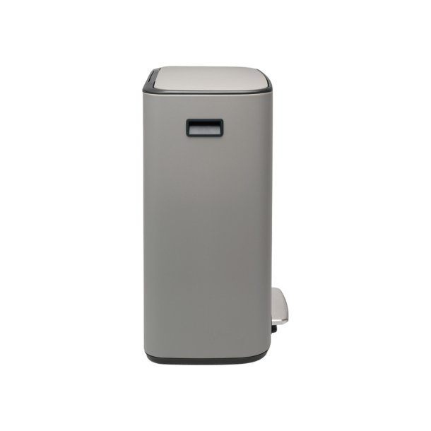 Brabantia Bo pedalspand m/2 inderspande a 30 ltr.  - Mineral Concrete Grey
