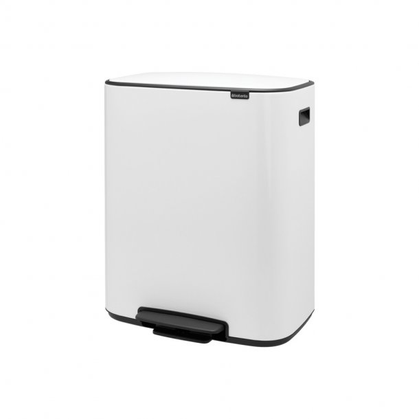 Brabantia Bo pedalspand m/2 inderspande a 30 ltr.  - White