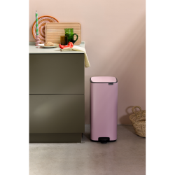 Brabantia Bo Pedalspand 30 liter - Lilac Pink
