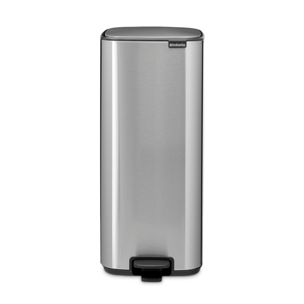 Brabantia Bo pedalspand 30 ltr. - Matt Steel Fingerprint Proof