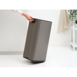 Brabantia Bo Pedalspand 30 liter - Platinum
