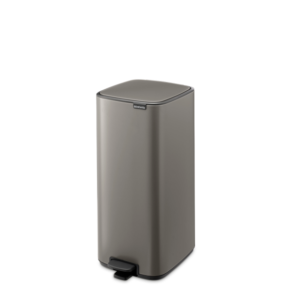 Brabantia Bo Pedalspand 30 liter - Platinum
