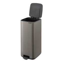 Brabantia Bo Pedalspand 30 liter - Platinum