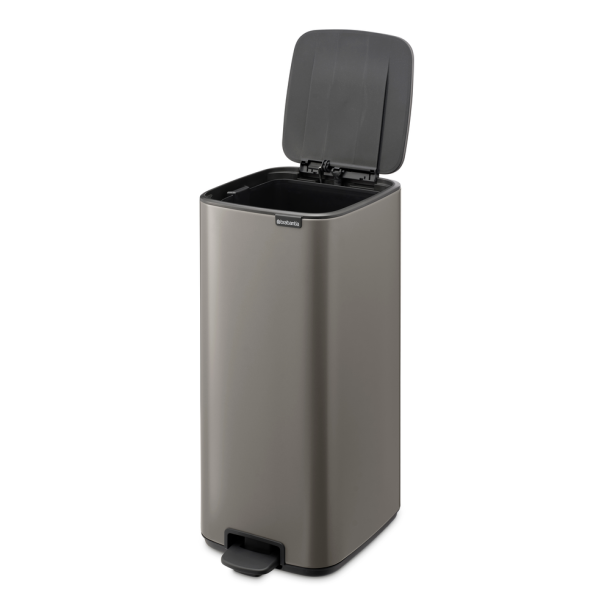 Brabantia Bo Pedalspand 30 liter - Platinum