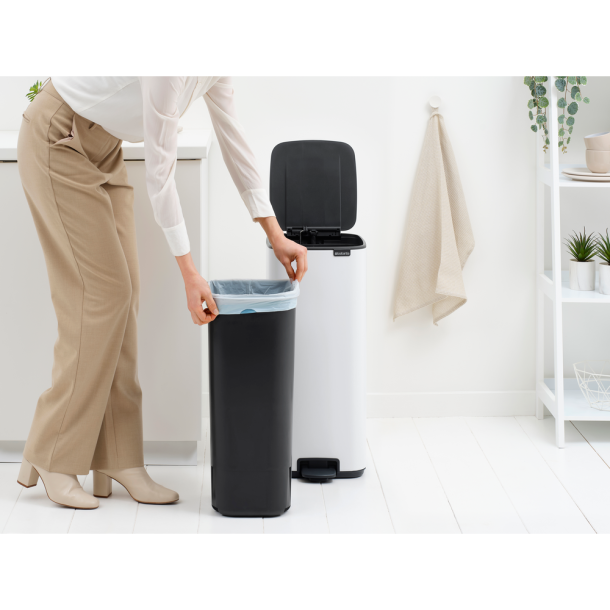 Brabantia Bo pedalspand 30 ltr. - White