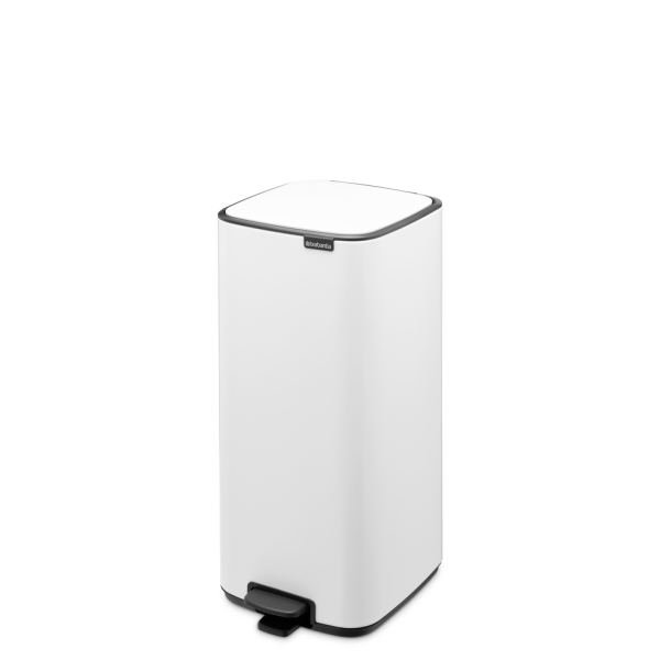 Brabantia Bo pedalspand 30 ltr. - White