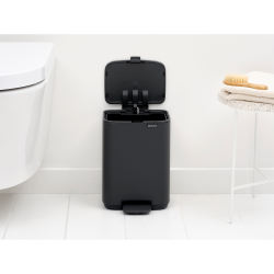 Brabantia Bo pedalspand 4 ltr. - Mineral Infinite Grey