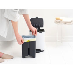 Brabantia Bo pedalspand 4 ltr. - White