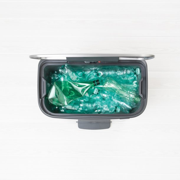 Brabantia Bo pedalspand m/1 inderspand 60 ltr.  - Matt steel / FPP