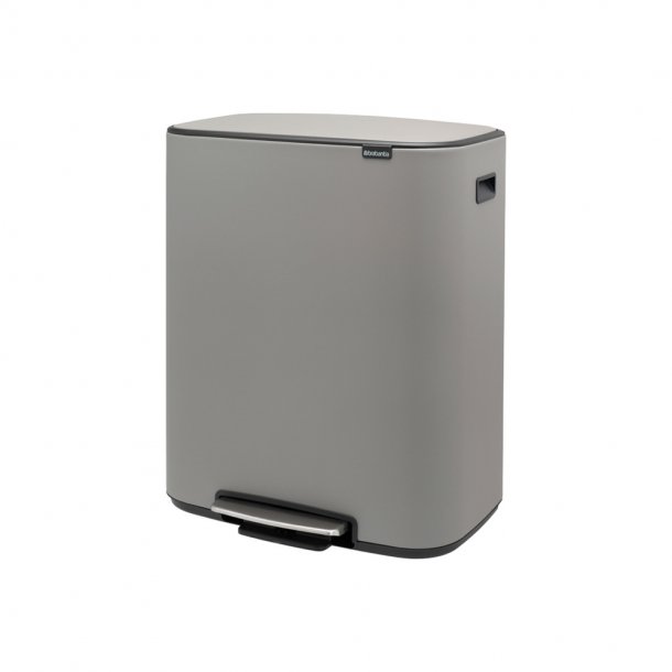 Brabantia Bo pedalspand m/1 inderspand 60 ltr.  - Mineral Concrete Grey