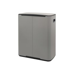 Brabantia Bo pedal bin w / 1 liter inre foder 60. - Mineral Betong Gr