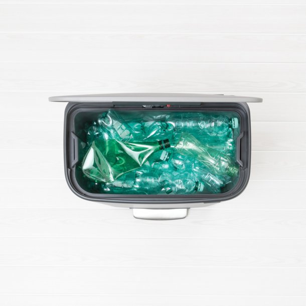 Brabantia Bo pedal bin w / 1 liter inre foder 60. - Mineral Betong Gr