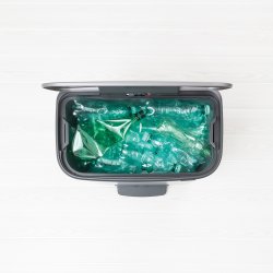 Brabantia Bo pedalspand m/1 inderspand 60 ltr.  - Platinum