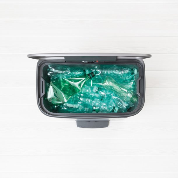 Brabantia Bo pedalspand m/1 inderspand 60 ltr.  - Platinum