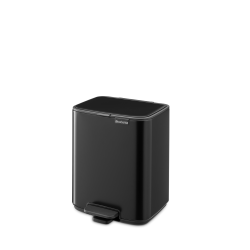 Brabantia Bo pedalspand 7 ltr. - Matt Black