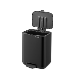 Brabantia Bo pedalspand 7 ltr. - Matt Black